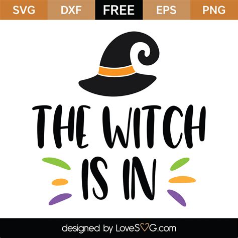 The witch is in svg